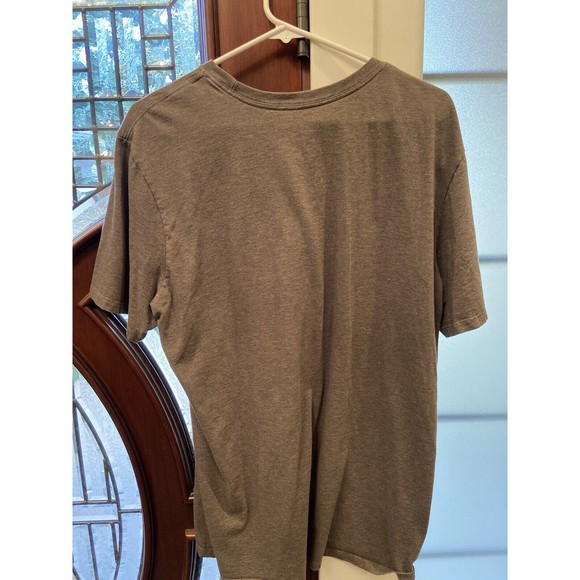 Nice High End NIKE Gray & Red Swoosh XL Men’s T-Shirt Mint - Picture 3 of 5